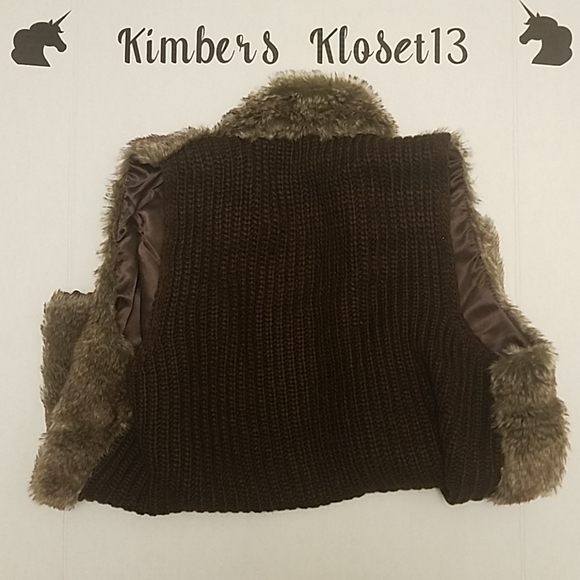 🦄NWT🦄 Faur Fur Vest in XL By Confess - Picture 3 of 9